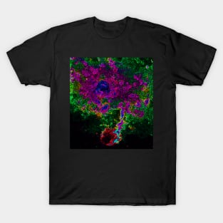 Black Panther Art - Glowing Edges 60 T-Shirt